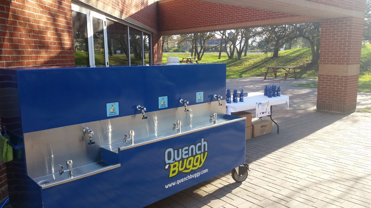 Water Refill Station Rental | Quench Cart | Quench Buggy